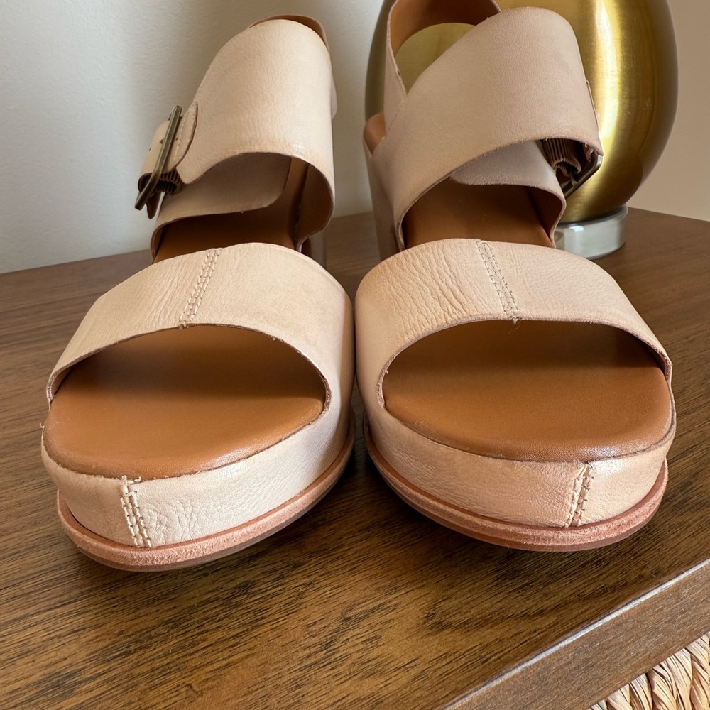 New Kork-Ease Women's San Carlos Cream Sandals - Picture 6 of 11
